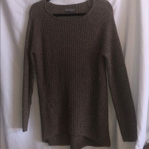 Oversized Michael Stars gold shimmer sweater